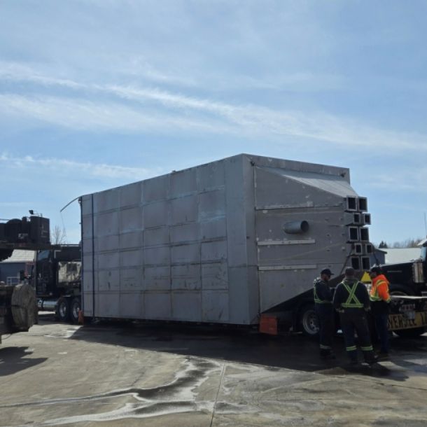 Millstone Crop Services 200T Stainless Fertilizer Bin image